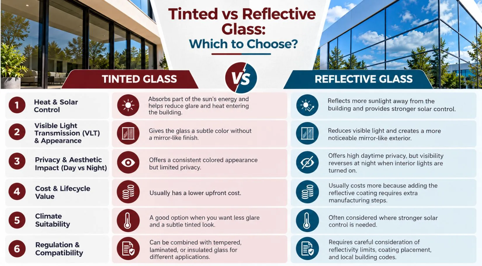 Tinted or Reflective Glass Which Is Right for Your Property